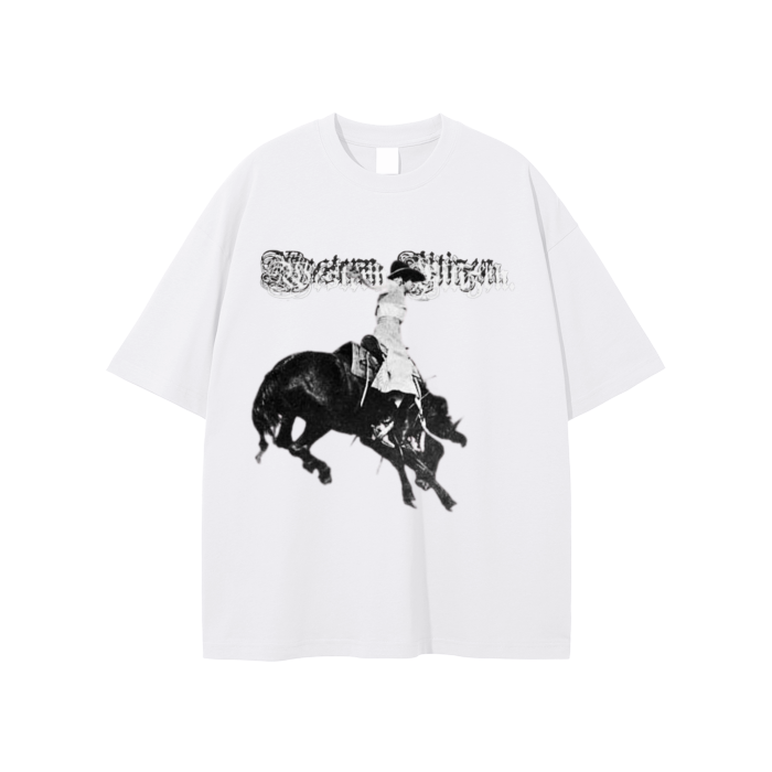 Streetwear Unisex Solid Color Loose Fit FOG T-Shirt